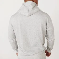 Vanquish Essential Grey Oversized Pullover Hoodie -Vanquish Fitness vanquish essential grey oversized pullover hoodie 284147