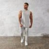 Vanquish Essential Grey Oversized Sleeveless T Shirt -Vanquish Fitness vanquish essential grey oversized sleeveless t shirt 497990