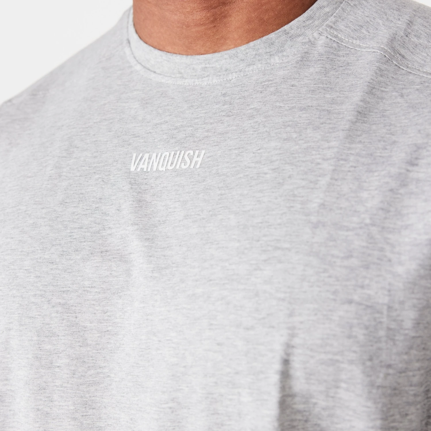 Vanquish Essential Grey Oversized T Shirt 5 Vanquish Essential Grey Oversized T Shirt - Image 3
