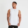 Vanquish Essential White Oversized Sleeveless T Shirt -Vanquish Fitness vanquish essential white oversized sleeveless t shirt 476444