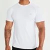 Vanquish Essential White Performance Short Sleeve T Shirt 1 Vanquish Essential White Performance Short Sleeve T Shirt -Vanquish Fitness vanquish essential white performance short sleeve t shirt 366013