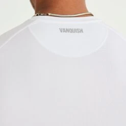 Vanquish Essential White Performance Short Sleeve T Shirt -Vanquish Fitness vanquish essential white performance short sleeve t shirt 600806