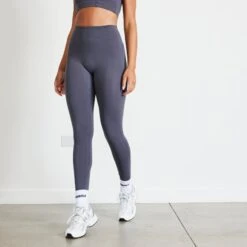 Vanquish Evolve Charcoal Grey High Waisted Leggings 8 Vanquish Evolve Charcoal Grey High Waisted Leggings -Vanquish Fitness vanquish evolve charcoal grey high waisted leggings 719742