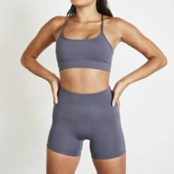 Vanquish Evolve Charcoal Grey High Waisted Shorts -Vanquish Fitness vanquish evolve charcoal grey high waisted shorts 154839