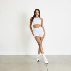 Vanquish Evolve Mineral Blue Keyhole Crop Tank Top 7 Vanquish Evolve Mineral Blue Keyhole Crop Tank Top -Vanquish Fitness vanquish evolve mineral blue keyhole crop tank top 561907