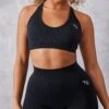 Vanquish Neutral V2 Seamless Black Bra -Vanquish Fitness vanquish neutral v2 seamless black bra 367471
