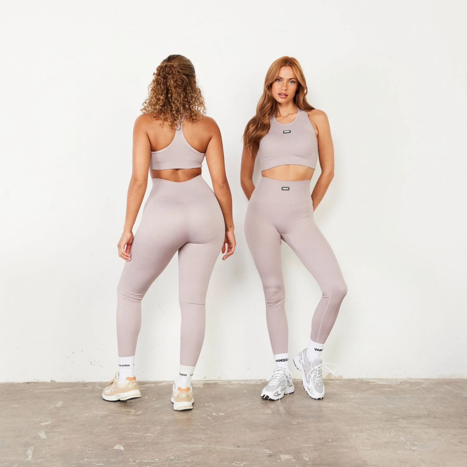 Vanquish Ribbed Seamless Blush Racer Back Bra 8 Vanquish Ribbed Seamless Blush Racer Back Bra - Image 6