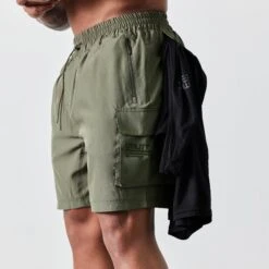 Vanquish Utility V2 Khaki Cargo Shorts 9 Vanquish Utility V2 Khaki Cargo Shorts -Vanquish Fitness vanquish utility v2 khaki cargo shorts 190499