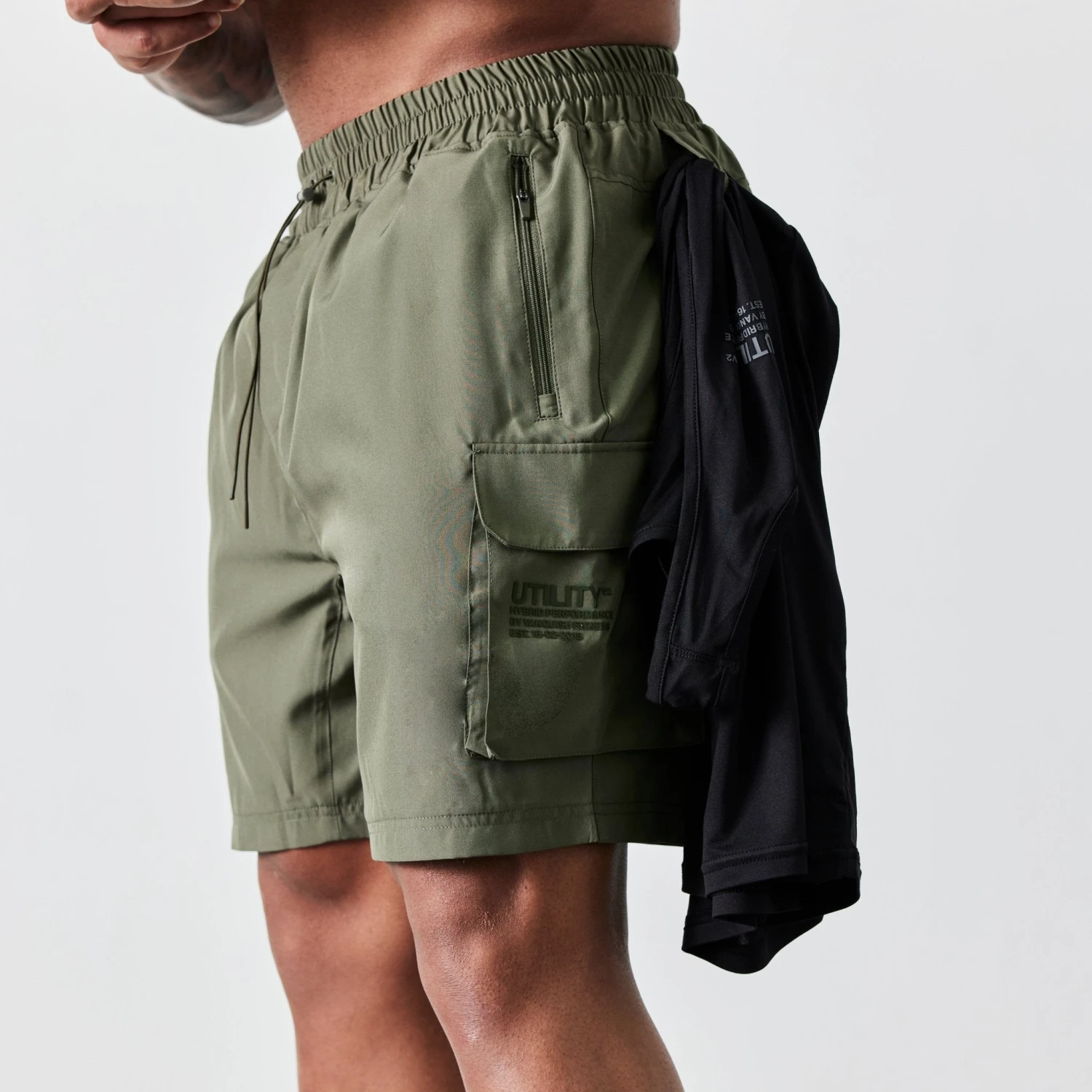 Vanquish Utility V2 Khaki Cargo Shorts 6 Vanquish Utility V2 Khaki Cargo Shorts - Image 4
