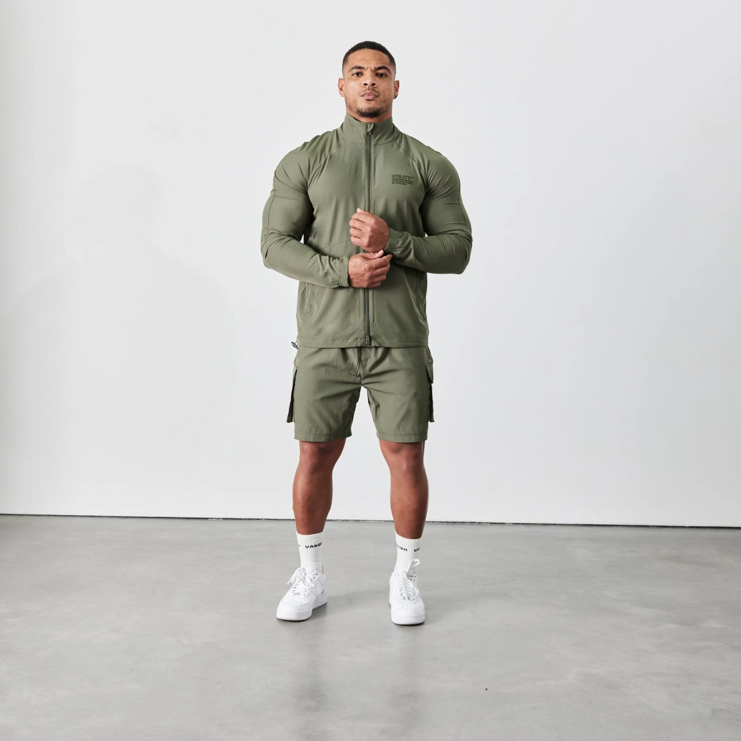 Vanquish Utility V2 Khaki Cargo Shorts 3 Vanquish Utility V2 Khaki Cargo Shorts