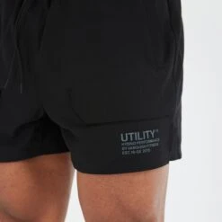 Vanquish Utility V3 Black 4" Shorts -Vanquish Fitness vanquish utility v3 black 4 shorts 901284