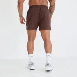 Vanquish Utility V3 Brown 4" Shorts -Vanquish Fitness vanquish utility v3 brown 4 shorts 105244