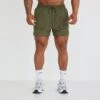 Vanquish Utility V3 Khaki 4" Shorts -Vanquish Fitness vanquish utility v3 khaki 4 shorts 401799