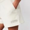Vanquish Vintage White VQFIT Shorts 1 Vanquish Vintage White VQFIT Shorts -Vanquish Fitness vanquish vintage white vqfit shorts 446668
